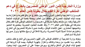 توجيهات جديدة من الخارجية المصرية لجميع المواطنين المقيمين في الخارج